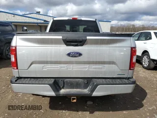 2018 Ford F-150 XL with VIN 1FTEX1EP8JFB61837, listed as a Copart auction lot 50494985 with 37,363 mi miles and Salvage Title. Bid and sale history available at carsss.com. Image 6.