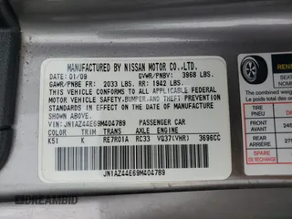 2009 Nissan 370Z Touring with VIN JN1AZ44E69M404789, listed as a Copart auction lot 62015094 with 56,447 mi miles and Salvage Title. Bid and sale history available at carsss.com. Image 13.