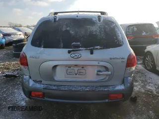 2005 Hyundai Santa Fe GLS with VIN KM8SC13D65U926600, listed as a Copart auction lot 85378354 with 86,781 mi miles and Clean Title. Bid and sale history available at carsss.com. Image 6.