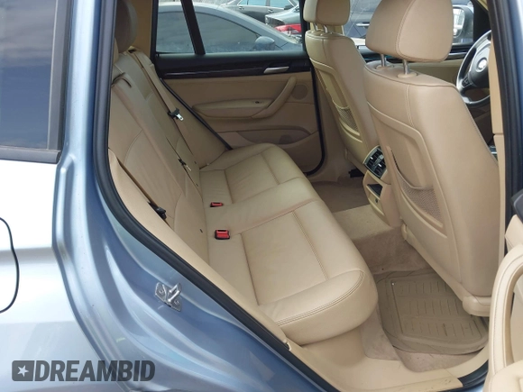 2011 BMW X3 35i with VIN 5UXWX7C50BL731484, listed as a IAAI auction lot 41711403 with 144,211 mi miles and . Bid and sale history available at DreamBid. Image 8.