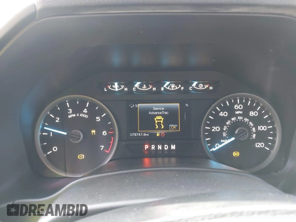 2018 Ford F-150 XL with VIN 1FTEX1EP7JFA75693, listed as a IAAI auction lot 41308249 with 75,747 mi miles and . Bid and sale history available at DreamBid. Image 7.