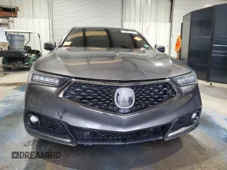2020 Acura TLX w/A-Spec Pkg with VIN 19UUB1F6XLA000519, listed as a Copart auction lot 55957325 with Not provided miles and Non repairable. Bid and sale history available at DreamBid. Image 5.