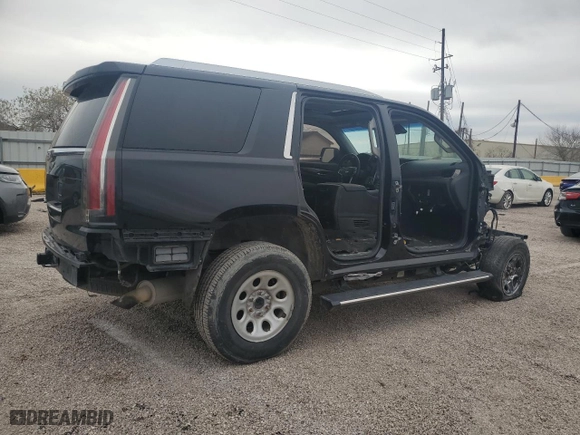 2017 Cadillac Escalade Premium Luxury with VIN 1GYS4CKJ5HR347443, listed as a Copart auction lot 84918094 with 0 mi miles and Salvage Title. Bid and sale history available at carsss.com. Image 3.