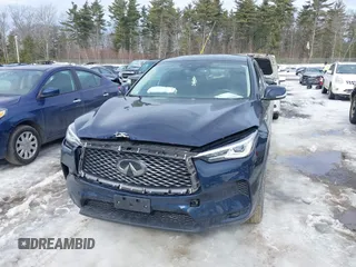 2019 Infiniti QX50 Luxe with VIN 3PCAJ5M39KF144475, listed as a IAAI auction lot 41653905 with 58,436 mi miles and . Bid and sale history available at DreamBid. Image 6.