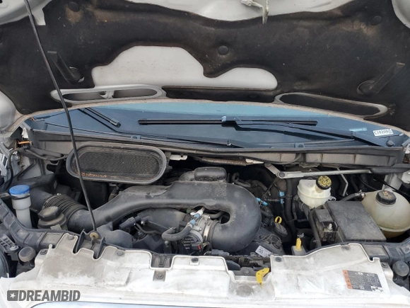 2017 Ford Transit Wagon XL with VIN 1FBZX2ZM6HKA23405, listed as a Copart auction lot 41583685 with 99,486 mi miles and Salvage Title. Bid and sale history available at carsss.com. Image 12.