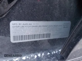 2012 Audi A4 2.0T Premium Plus with VIN WAUEFAFL5CN014508, listed as a Copart auction lot 88993065 with 102,391 mi miles and Salvage Title. Bid and sale history available at carsss.com. Image 12.