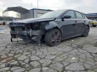 2021 Kia Forte GT-Line with VIN 3KPF34AD6ME297508, listed as a Copart auction lot 85297774 with 93,191 mi miles and Salvage Title. Bid and sale history available at carsss.com. Image 1.