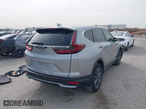 2020 Honda CR-V EX with VIN 5J6RW1H55LL012136, listed as a IAAI auction lot 41732348 with 72,136 mi miles and . Bid and sale history available at DreamBid. Image 4.