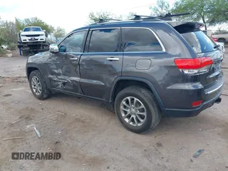 2016 Jeep Grand Cherokee Limited 75th Anniversary with VIN 1C4RJEBG5GC329720, listed as a IAAI auction lot 42344845 with 87,672 mi miles and . Bid and sale history available at DreamBid. Image 3.