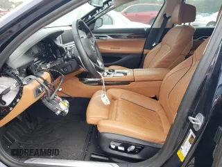 2020 BMW 7 Series 740i with VIN WBA7T2C04LCD29459, listed as a Copart auction lot 69091923 with 0 mi miles. Bid and sale history available at carsss.com. Image 7.