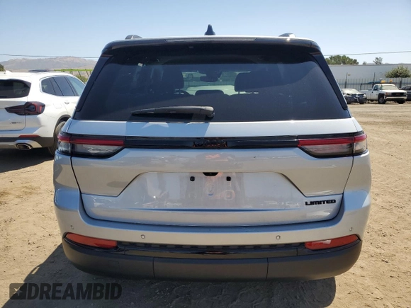 2022 Jeep Grand Cherokee Limited с VIN 1C4RJGBG1N8638726, выставлен на аукционе Copart как лот 59920475 с пробегом 25 071 миль миль и Списание • Salvage title. История ставок и продаж доступна на DreamBid. Изображение 6.