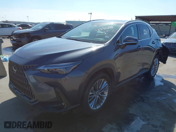 2022 Lexus NX 350h Premium with VIN 2T2GKCEZ5NC005043, listed as a IAAI auction lot 41391694 with 40,023 mi miles and . Bid and sale history available at DreamBid. Image 18.