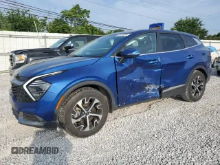 2025 Kia Sportage EX with VIN 5XYK33DF1SG241403, listed as a Copart auction lot 60158095 with 13,356 mi miles and Salvage title. Bid and sale history available at DreamBid. Image 1.