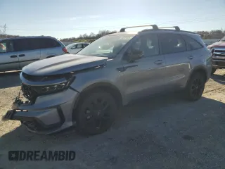 2022 Kia Sorento SX with VIN 5XYRKDLF1NG097977, listed as a Copart auction lot 46879525 with 55,992 mi miles and Salvage Title. Bid and sale history available at carsss.com. Image 1.