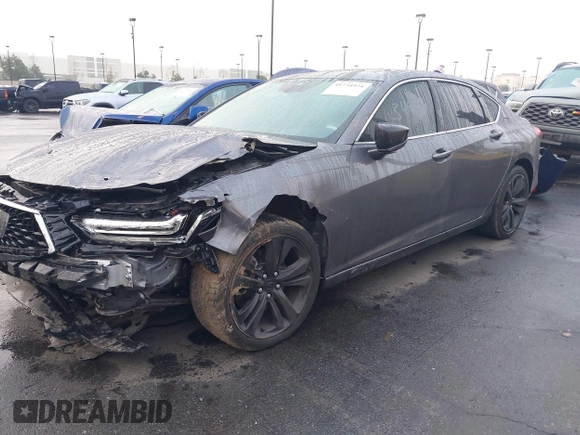 2022 Acura TLX Technology with VIN 19UUB5F46NA003037, listed as a IAAI auction lot 41734924 with 25,096 mi miles and . Bid and sale history available at DreamBid. Image 21.