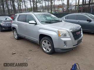 2011 GMC Terrain SLE-2 with VIN 2CTALSEC0B6470604, listed as a IAAI auction lot 41802272 with 100,185 mi miles. Bid and sale history available at carsss.com. Image 1.