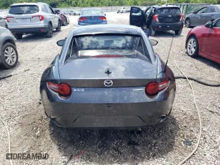 2020 Mazda MX-5 Miata RF Grand Touring with VIN JM1NDAM71L0411211, listed as a Copart auction lot 58496834 with 0 mi miles and Salvage Title. Bid and sale history available at carsss.com. Image 6.