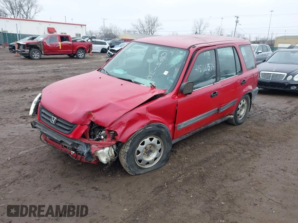 1999 Honda CR-V LX with VIN JHLRD184XXC084140, listed as a IAAI auction lot 41566574 with 206,522 mi miles. Bid and sale history available at carsss.com. Image 17.