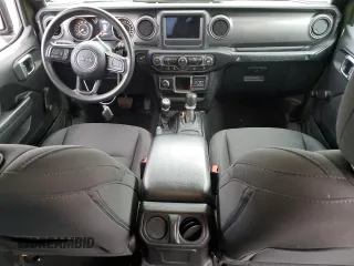 2023 Jeep Wrangler Sport S with VIN 1C4HJXDG4PW510259, listed as a Copart auction lot 45361515 with 26,162 mi miles and Salvage Title. Bid and sale history available at DreamBid. Image 8.