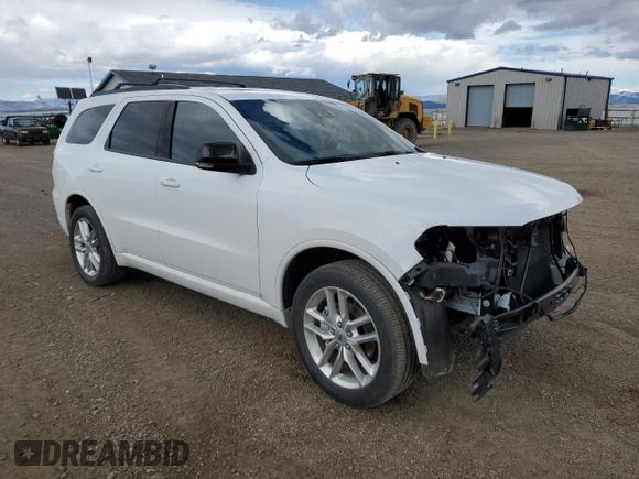 2024 Dodge Durango GT Plus z VIN 1C4RDJDG2RC204710, wystawiony jako Copart lot #49113545 z przebiegiem 17 224 mil mil oraz Czysty tytuł • Clean title. Historia ofert i sprzedaży dostępna na DreamBid. Obrazek 4.