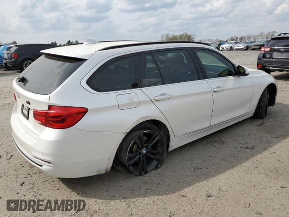 2016 BMW 3 Series 328d xDrive with VIN WBA8J1C53GK458415, listed as a Copart auction lot 47390323 with 82,048 mi miles and . Bid and sale history available at DreamBid. Image 3.