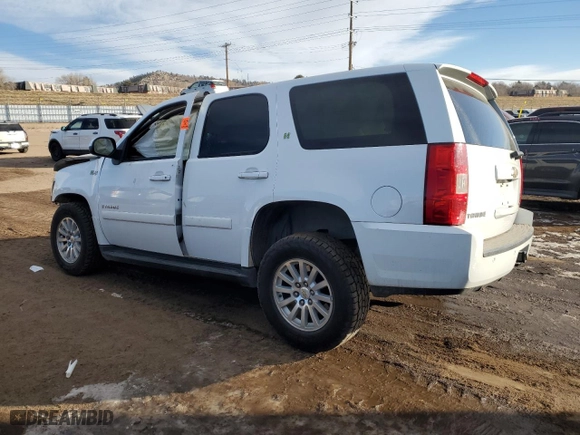 2008 Chevrolet Tahoe Hybrid with VIN 1GNFK13588R221748, listed as a Copart auction lot 84904834 with NaN miles and Salvage Title. Bid and sale history available at carsss.com. Image 2.