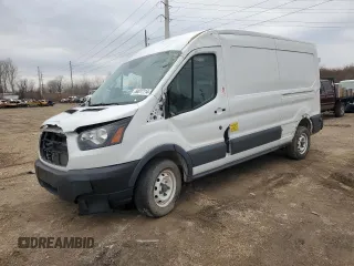 2018 Ford Transit with VIN 1FTYE2CM8JKB52614, listed as a Copart auction lot 84017114 with 32,346 mi miles and Clean Title. Bid and sale history available at carsss.com. Image 1.