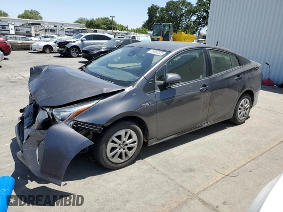 2017 Toyota Prius Two with VIN JTDKBRFU6H3579703, listed as a Copart auction lot 59566345 with 238,380 mi miles and Salvage title. Bid and sale history available at DreamBid. Image 1.