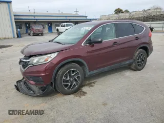 2016 Honda CR-V SE with VIN 2HKRM4H40GH679422, listed as a Copart auction lot 48331255 with 113,794 mi miles and Salvage Title. Bid and sale history available at carsss.com. Image 1.