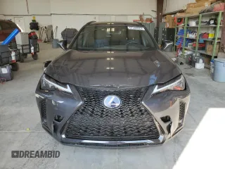 2022 Lexus UX 250h F Sport with VIN JTHR9JBH7N2056940, listed as a Copart auction lot 67380624 with 47,854 mi miles and Salvage Title. Bid and sale history available at DreamBid. Image 5.