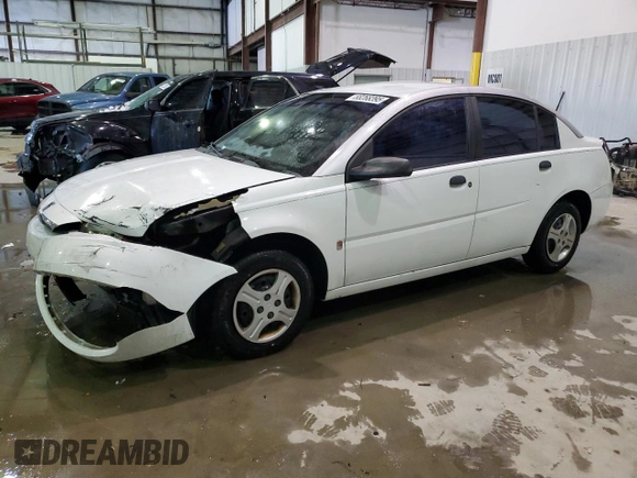 2003 Saturn ION ION 1 z VIN 1G8AG52F93Z127726, wystawiony jako Copart lot #88268395 z przebiegiem 119 847 mil mil oraz Nie do naprawy. Historia ofert i sprzedaży dostępna na DreamBid. Obrazek 1.