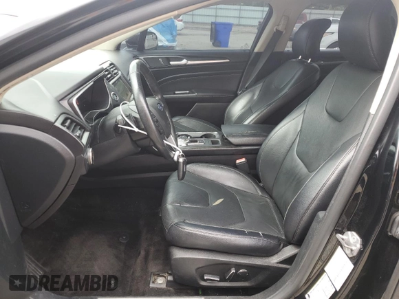 2018 Ford Fusion Titanium with VIN 3FA6P0D90JR225766, listed as a Copart auction lot 59399825 with 147,979 mi miles and Salvage title. Bid and sale history available at DreamBid. Image 7.