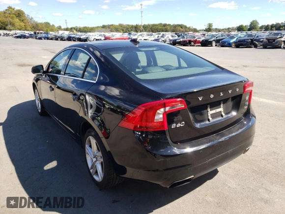 2015 Volvo S60 T5 Premier with VIN YV1612TB5F1312389, listed as a Copart auction lot 61200192 with 81,077 mi miles. Bid and sale history available at carsss.com. Image 3.