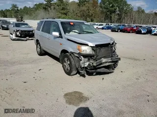 2006 Honda Pilot EX-L with RES with VIN 5FNYF28696B024099, listed as a Copart auction lot 50570925 with 0 mi miles and Salvage Title. Bid and sale history available at carsss.com. Image 12.
