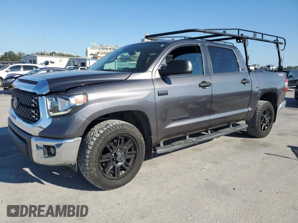 2021 Toyota Tundra 2WD SR5 with VIN 5TFEY5F17MX283442, listed as a Copart auction lot 72712654 with 36,316 mi miles and Salvage Title. Bid and sale history available at carsss.com. Image 1.