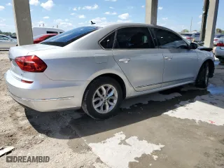 2016 Volkswagen Passat 1.8T S with VIN 1VWAS7A35GC048454, listed as a Copart auction lot 50901155 with 83,541 mi miles and Salvage Title. Bid and sale history available at carsss.com. Image 3.