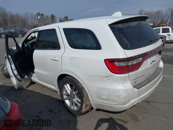 2022 Dodge Durango GT with VIN 1C4RDJDG1NC182712, listed as a IAAI auction lot 41468190 with 115,903 mi miles and . Bid and sale history available at DreamBid. Image 3.