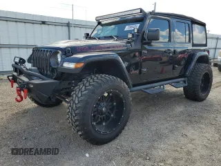 2023 Jeep Wrangler Rubicon с VIN 1C4HJXFG3PW682375, выставлен на аукционе Copart как лот 73969434 с пробегом Не указан миль и Списание • Salvage title. История ставок и продаж доступна на DreamBid. Изображение 1.