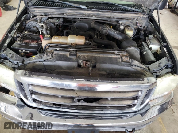 2002 Ford F-250 XL with VIN 1FTNW21L72EC87674, listed as a Copart auction lot 60322595 with Not provided miles and Salvage title. Bid and sale history available at DreamBid. Image 11.