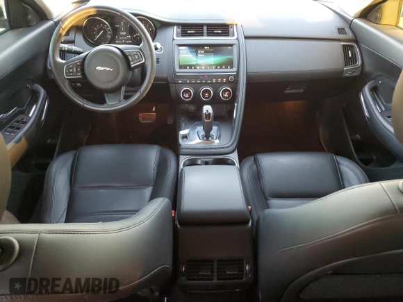 2020 Jaguar E-Pace with VIN SADFK2FX0L1011555, listed as a Copart auction lot 81341144 with 56,433 mi miles and Salvage Title. Bid and sale history available at DreamBid. Image 8.