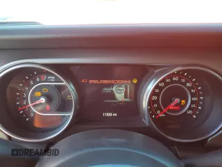 2021 Jeep Wrangler Rubicon with VIN 1C4HJXCG2MW547128, listed as a Copart auction lot 44792105 with 11,323 mi miles and Salvage title. Bid and sale history available at DreamBid. Image 9.