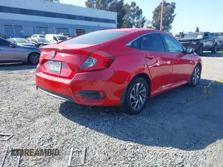 2016 Honda Civic Sedan EX with VIN 2HGFC2F86GH504117, listed as a IAAI auction lot 41935116 with 147,848 mi miles. Bid and sale history available at carsss.com. Image 4.
