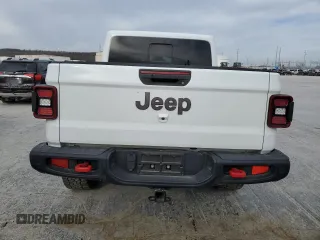 2020 Jeep Gladiator Rubicon z VIN 1C6JJTBG3LL156802, wystawiony jako Copart lot #48904865 z przebiegiem 30 704 mil mil oraz Szkoda całkowita • Salvage title. Historia ofert i sprzedaży dostępna na DreamBid. Obrazek 6.