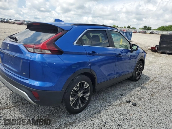 2022 Mitsubishi Eclipse Cross SE with VIN JA4ASWAA7NZ067913, listed as a Copart auction lot 64011275 with 131,276 mi miles and Clean title. Bid and sale history available at DreamBid. Image 3.