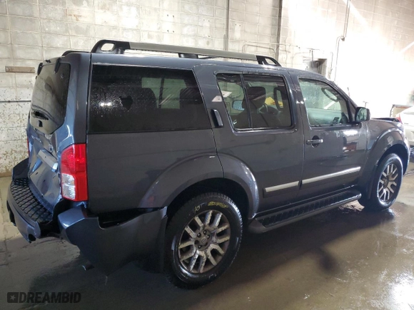 2012 Nissan Pathfinder SV with VIN 5N1AR1NB1CC638220, listed as a Copart auction lot 43397085 with 106,178 mi miles and Salvage Title. Bid and sale history available at carsss.com. Image 3.