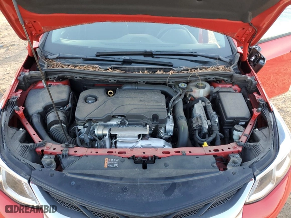 2019 Chevrolet Cruze LS with VIN 1G1BC5SMXK7132053, listed as a Copart auction lot 46297215 with 33,858 mi miles and Salvage Title. Bid and sale history available at carsss.com. Image 12.