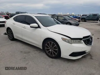 2017 Acura TLX V6 with VIN 19UUB2F30HA005909, listed as a Copart auction lot 61299515 with 144,648 mi miles and Salvage title. Bid and sale history available at DreamBid. Image 4.