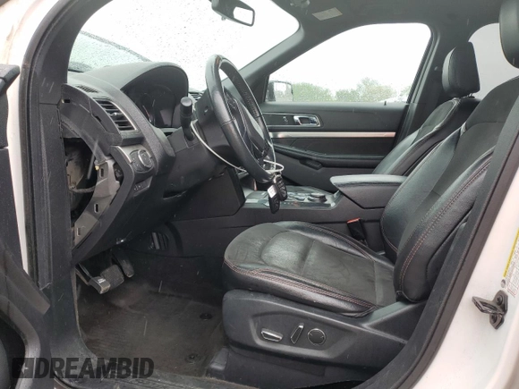 2018 Ford Explorer XLT z VIN 1FM5K8D80JGA32076, wystawiony jako Copart lot #56752255 z przebiegiem 79 947 mil mil oraz Szkoda całkowita • Salvage title. Historia ofert i sprzedaży dostępna na DreamBid. Obrazek 7.