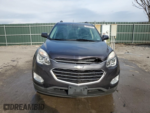 2016 Chevrolet Equinox LT with VIN 2GNFLFEK2G6224541, listed as a Copart auction lot 52292745 with 92,636 mi miles and Salvage Title. Bid and sale history available at DreamBid. Image 5.