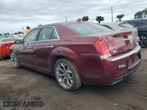 2016 Chrysler 300 with VIN 2C3CCAPG8GH220297, listed as a Copart auction lot 76839744 with 0 mi miles and Non Repairable. Bid and sale history available at carsss.com. Image 2.